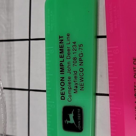 Vintage Letter Openers, Devon Implement, Mayfield  & Newton Mfg Co, Newton, Iowa - Picture 4 of 5